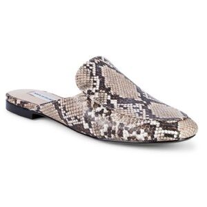 SAKS FIFTH AVENUE
Layla Snakeskin-Embossed Leather Mules 6.5